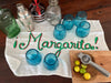 Hand Embroidered Margarita Tea Towel