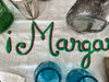 Hand Embroidered Margarita Tea Towel